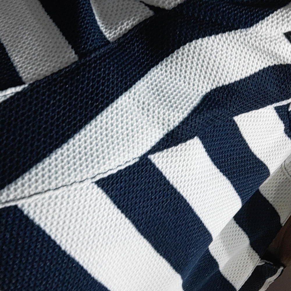 VENUS Black and White Striped Blazer - Picture 9 of 10